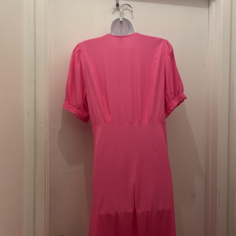 A New Day maxi minimal dress in hot pink size Medium - Picture 8 of 12